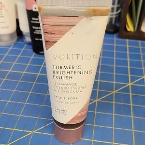 Volition Turmeric Brightening Polish Face & Body 120ml New Sealed Tube